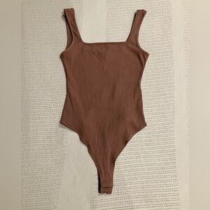 Ribbed Bodysuit